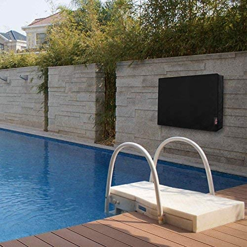 Outdoor TV Cover 60 to 65 Inches, Waterproof and Weatherproof, Fits up to 58''W X 37''H for outside Flat Screen TV